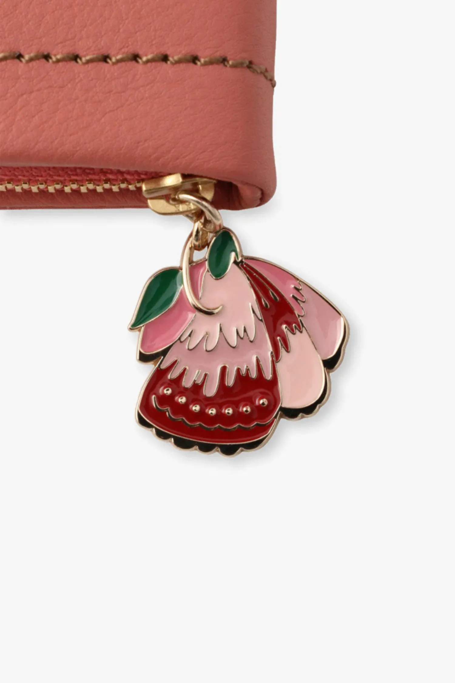 Pink Penny Loafer Wallet Annasui