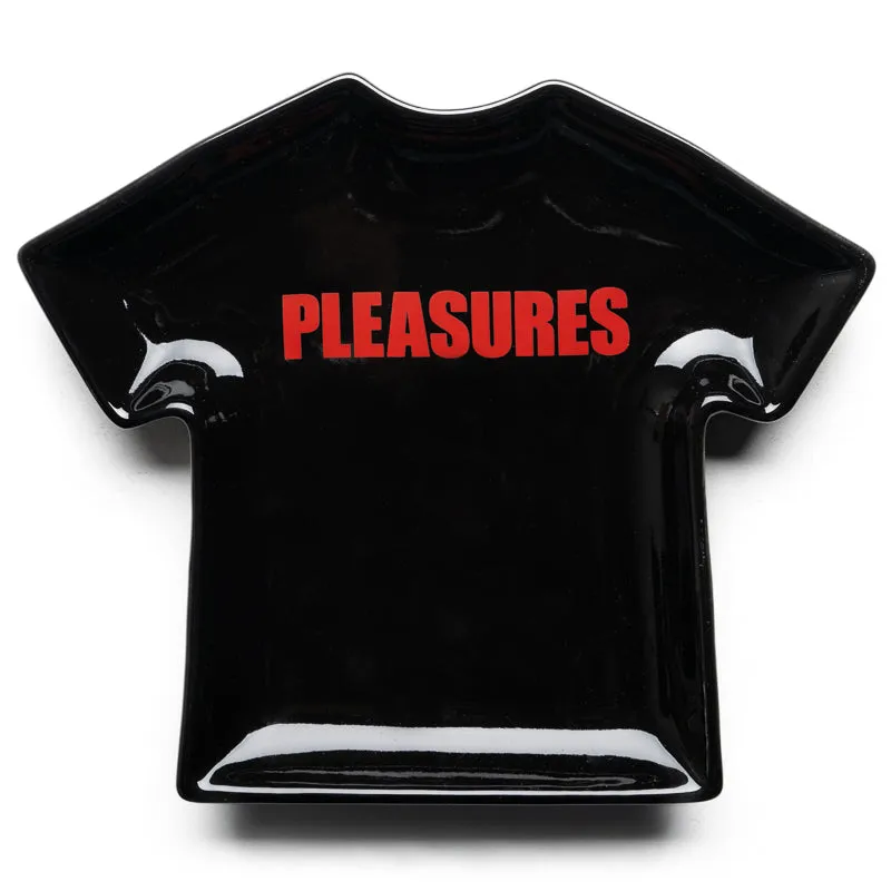 Pleasures Logo Tee Ceramic Tray - Black