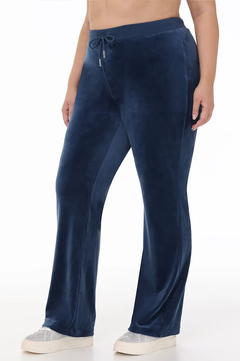 Plus-Size Ombre Big Bling Velour Track Pants by Juicy Couture