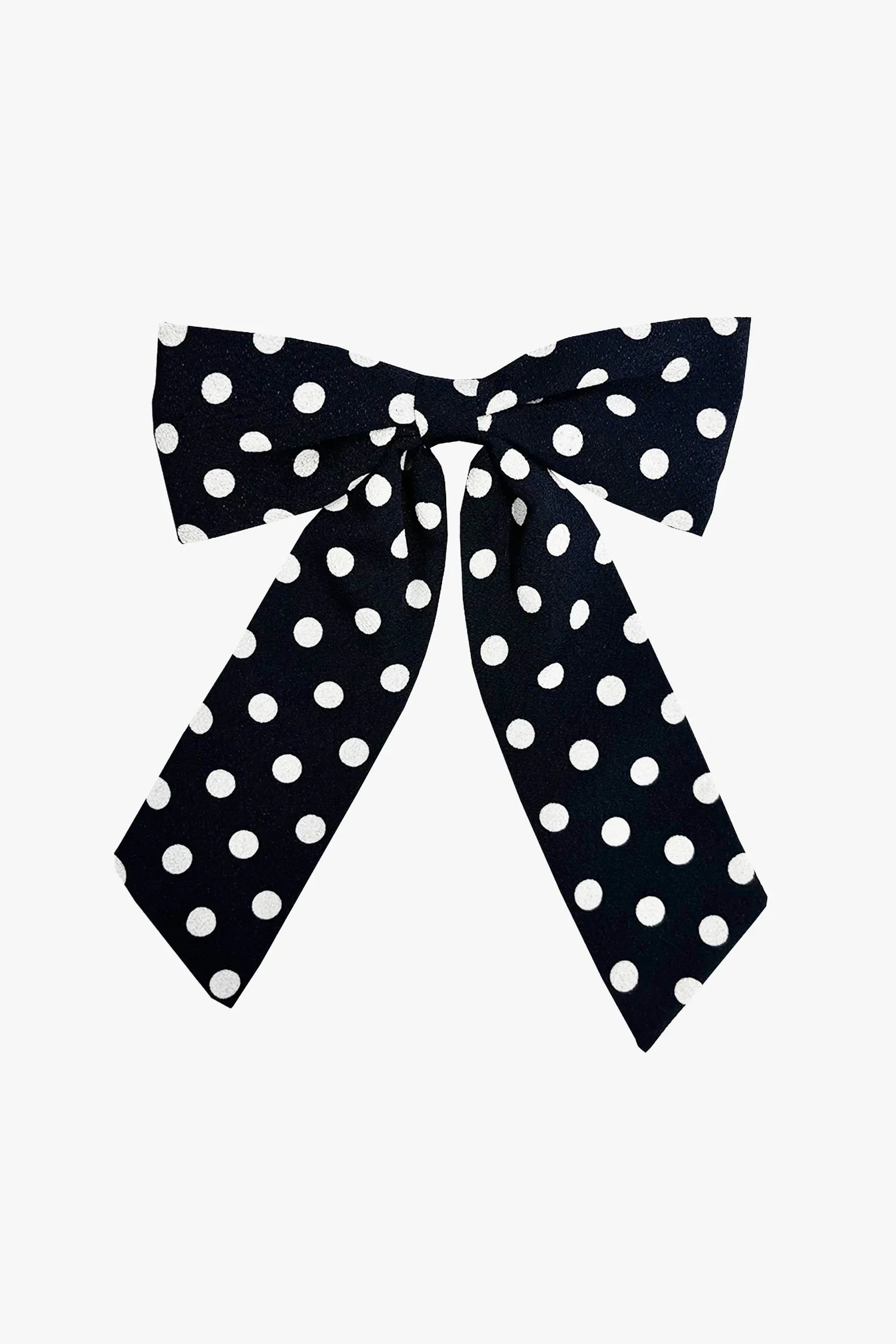 Polka Dot Bow Hair Clip Annasui