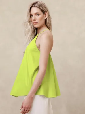 Poplin Trapeze Tank Banana Republic