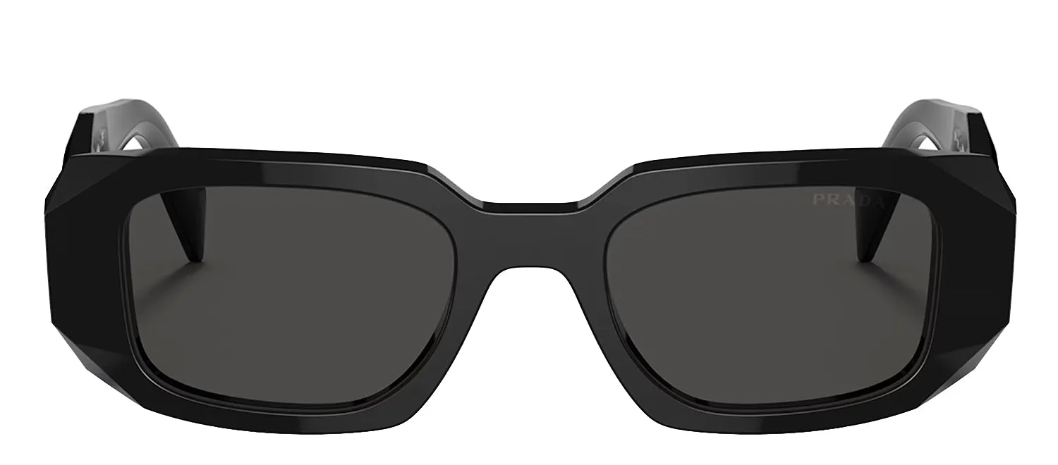 Prada  PR 17WS 1AB5S0 49mm Womens Rectangle Sunglasses