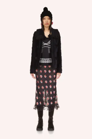Quilted Daisies Jacket Annasui