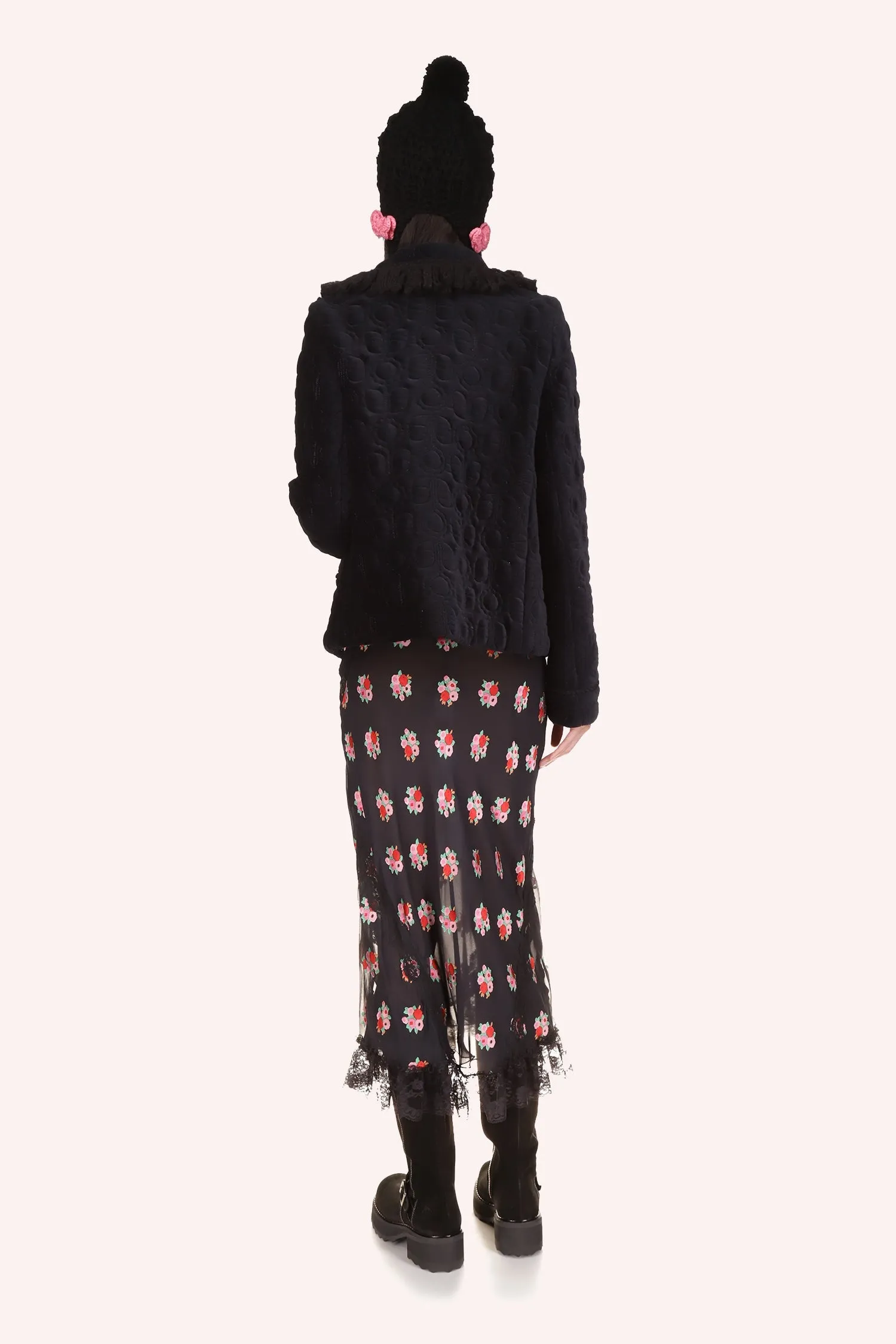 Quilted Daisies Jacket Annasui