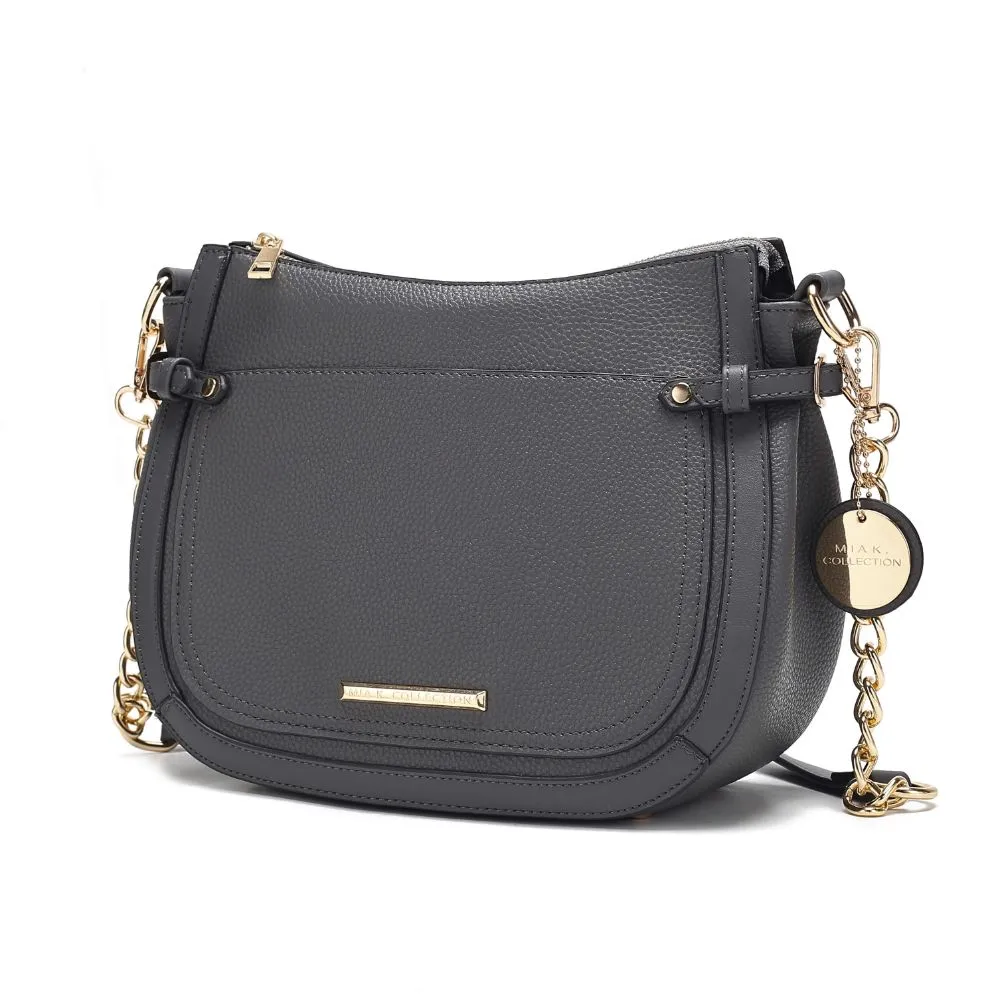 Raelynn Vegan Leather Womens Shoulder Bag