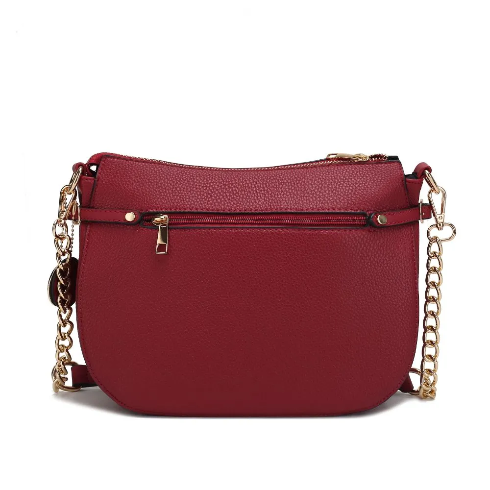 Raelynn Vegan Leather Womens Shoulder Bag