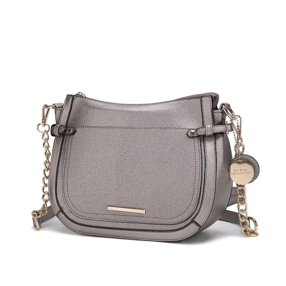 Raelynn Vegan Leather Womens Shoulder Bag