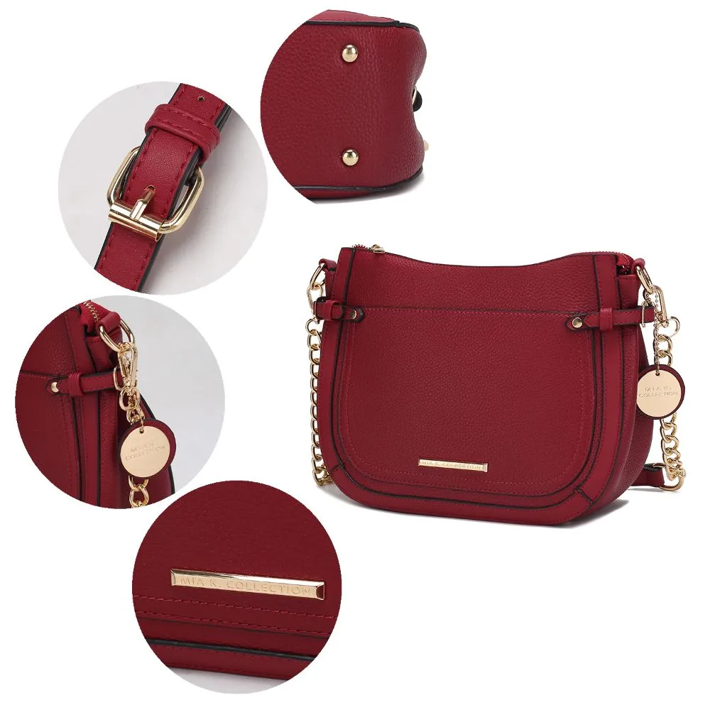 Raelynn Vegan Leather Womens Shoulder Bag