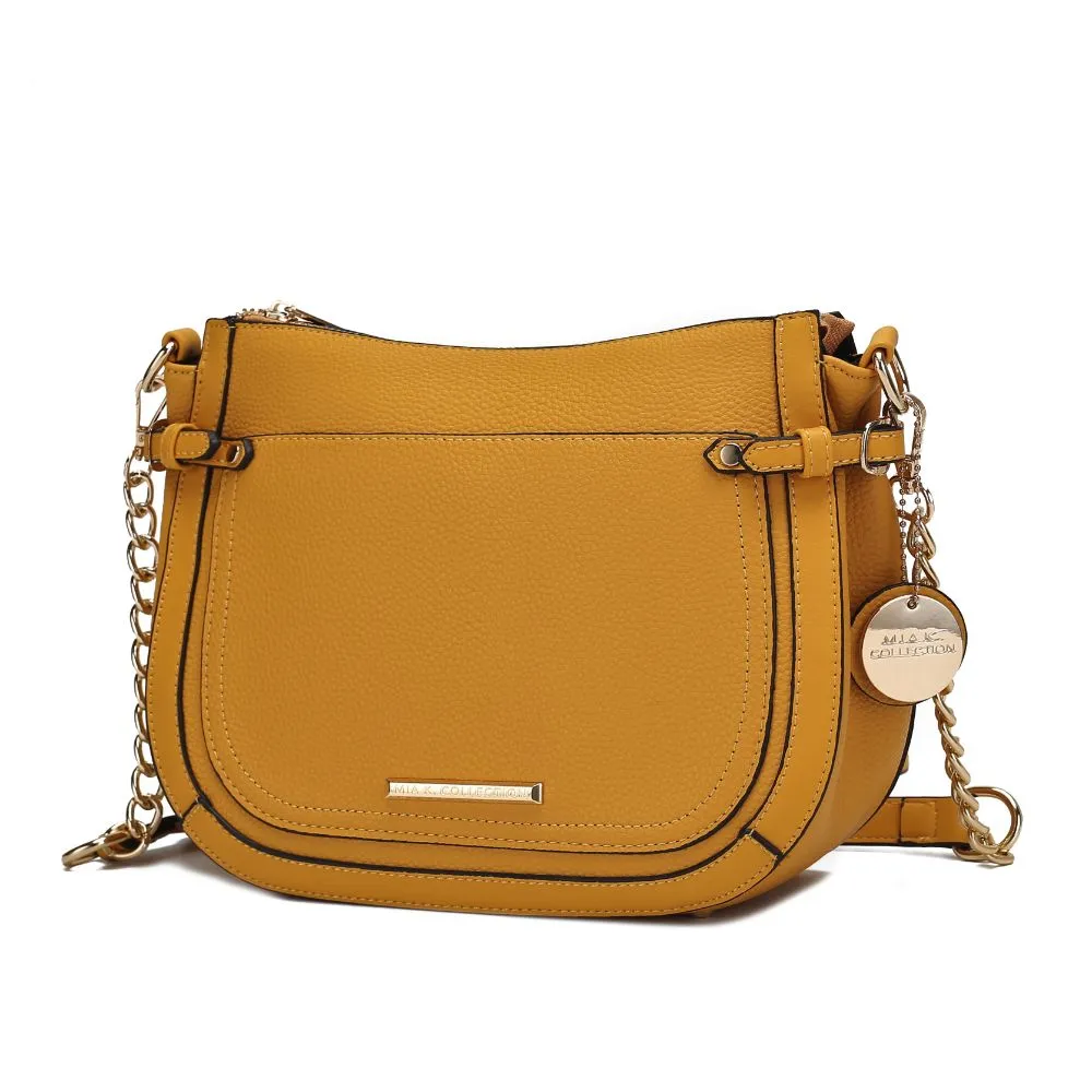 Raelynn Vegan Leather Womens Shoulder Bag