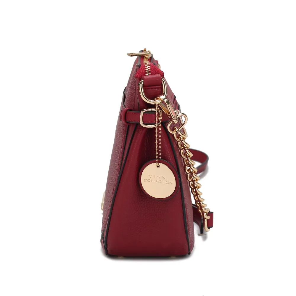 Raelynn Vegan Leather Womens Shoulder Bag