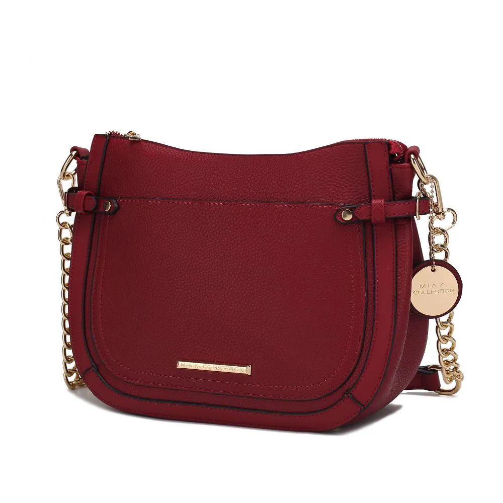 Raelynn Vegan Leather Womens Shoulder Bag