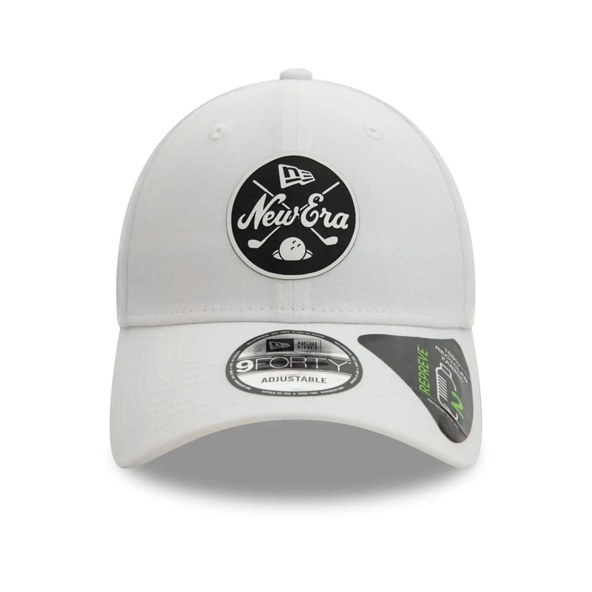 Repreve New Era Mono White 9FORTY Adjustable Cap Billy J