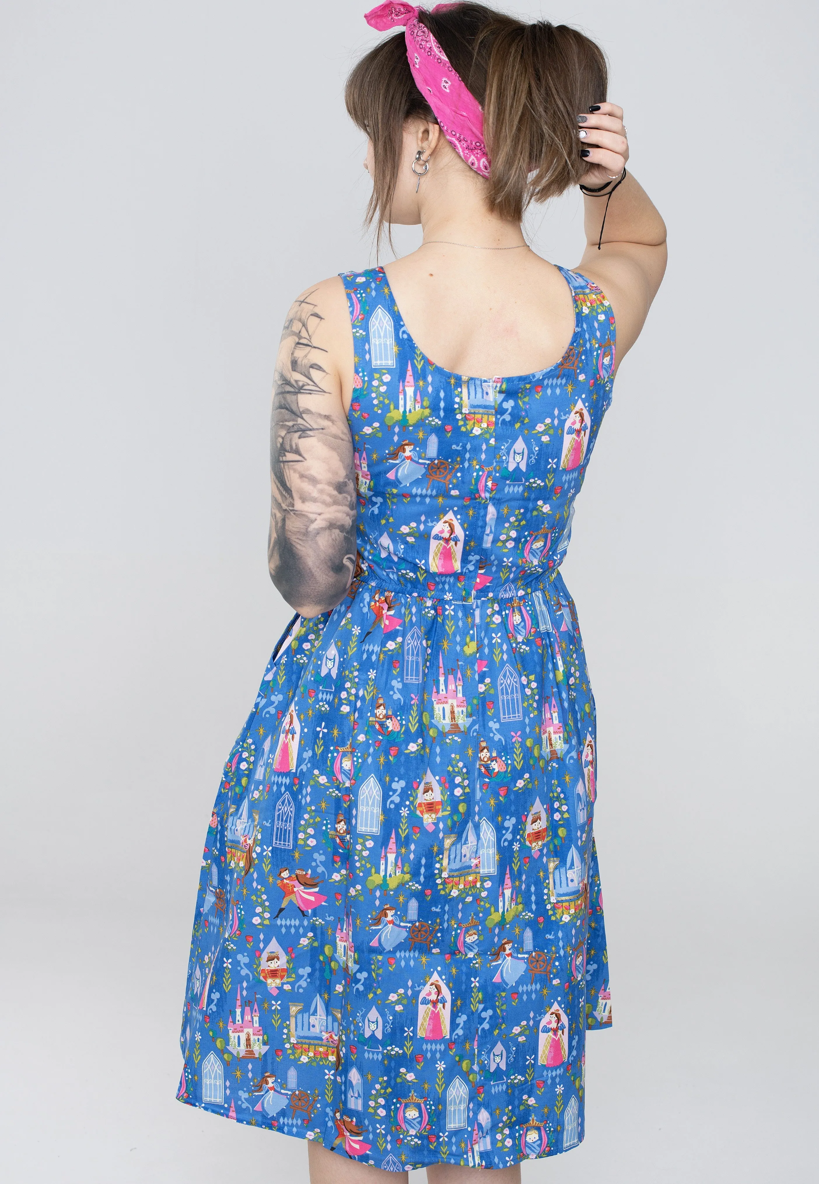 Retrolicious - Sleeping Beauty Blue - Dress