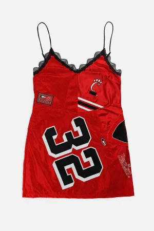 Rework Cincinnati Bearcats NCAA Lace Dress - L Frankie