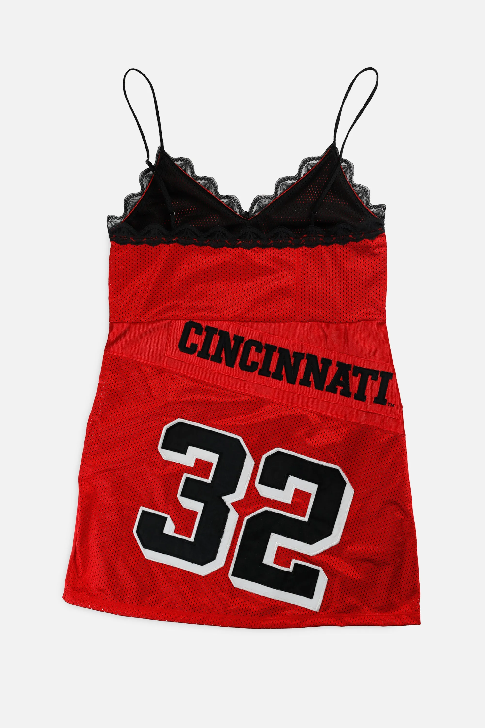 Rework Cincinnati Bearcats NCAA Lace Dress - L Frankie