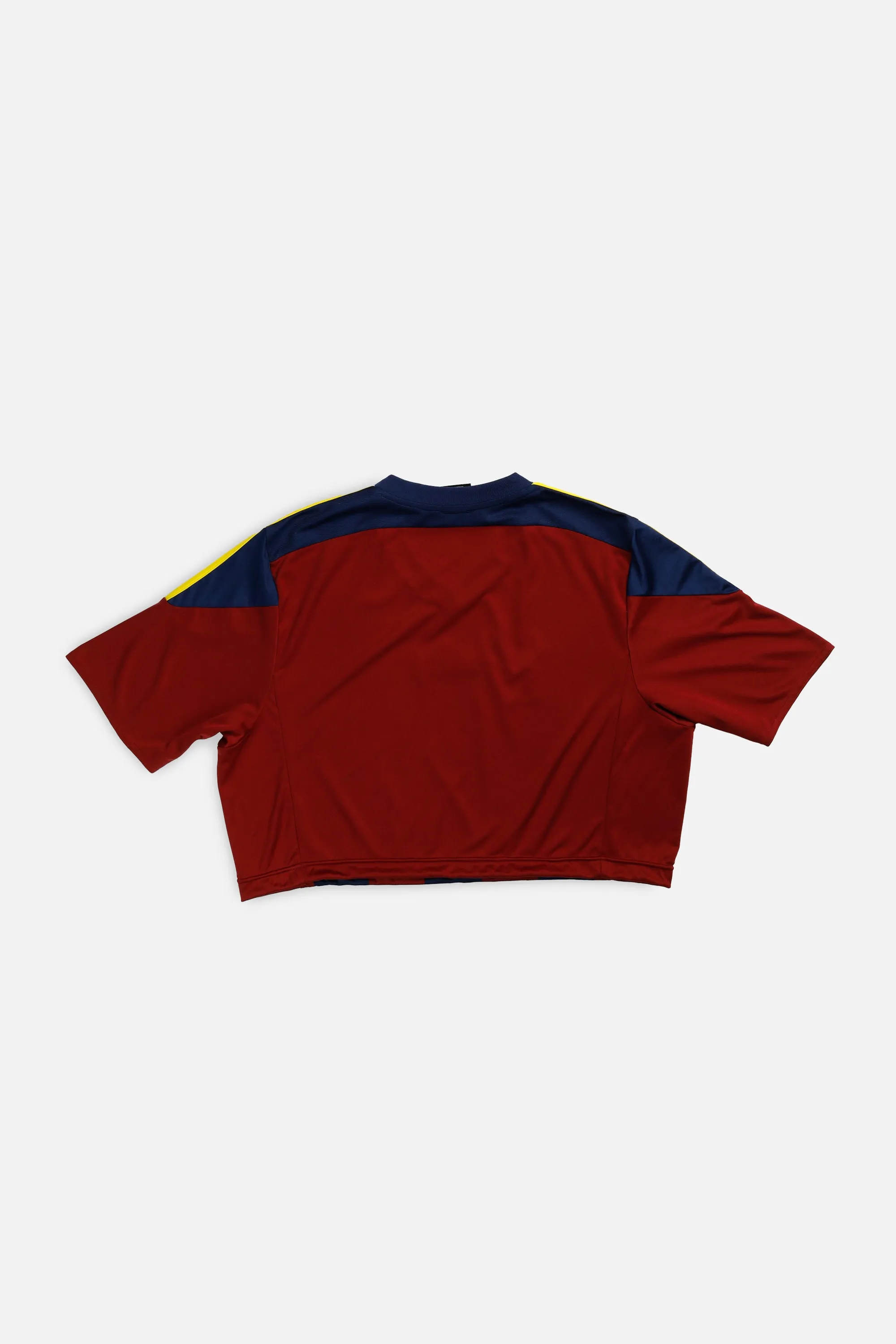 Rework Crop Adidas Soccer Jersey - L Frankie