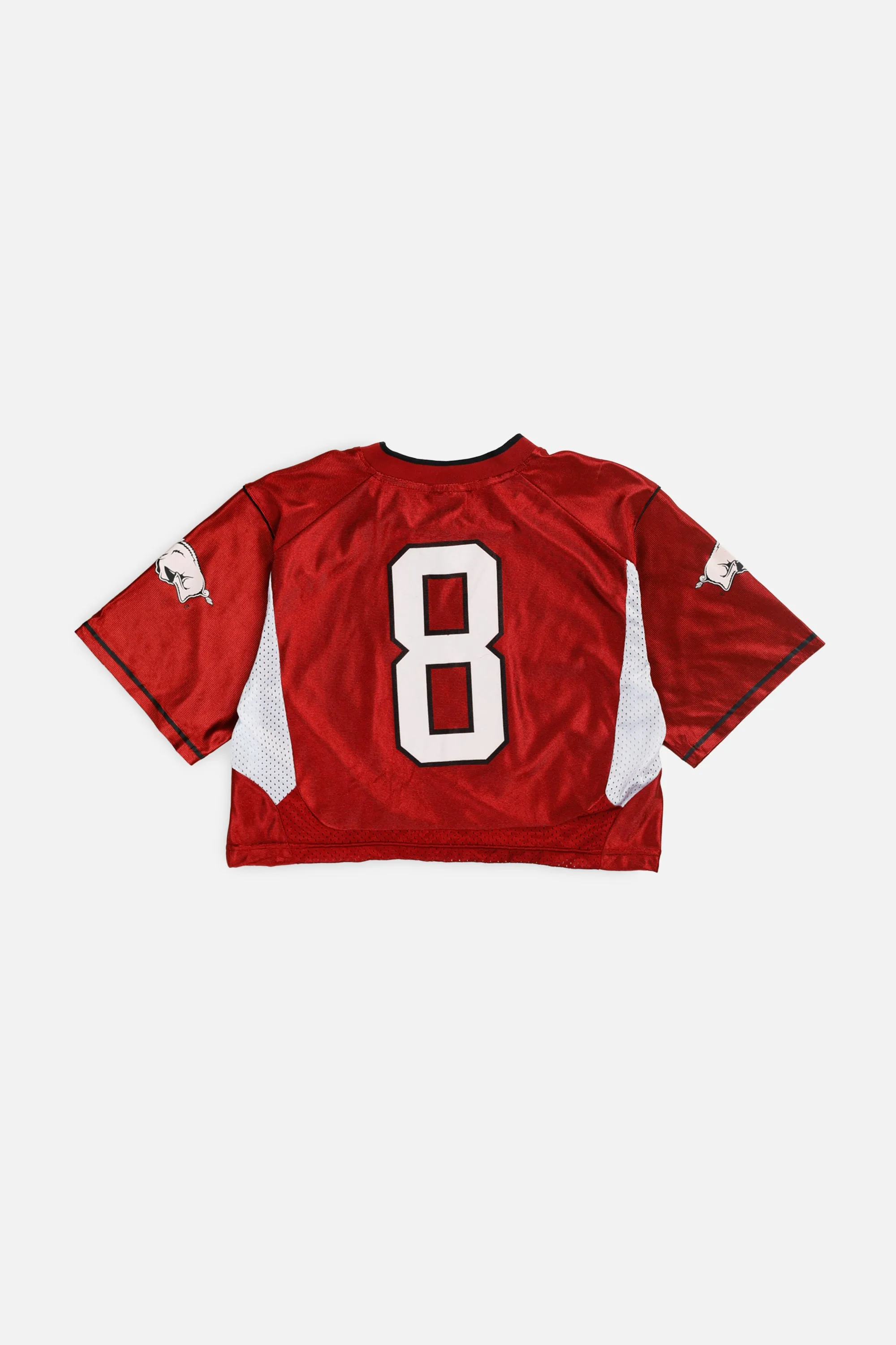 Rework Crop Arkansas Razorbacks NCAA Jersey - S Frankie