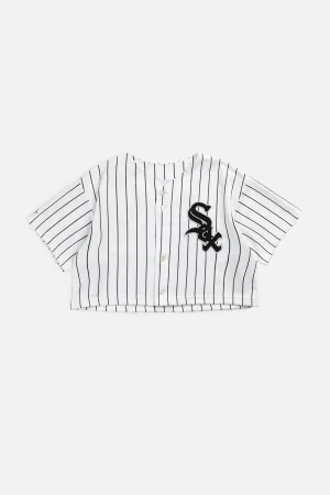 Rework Crop Chicago White Sox MLB Jersey - M Frankie