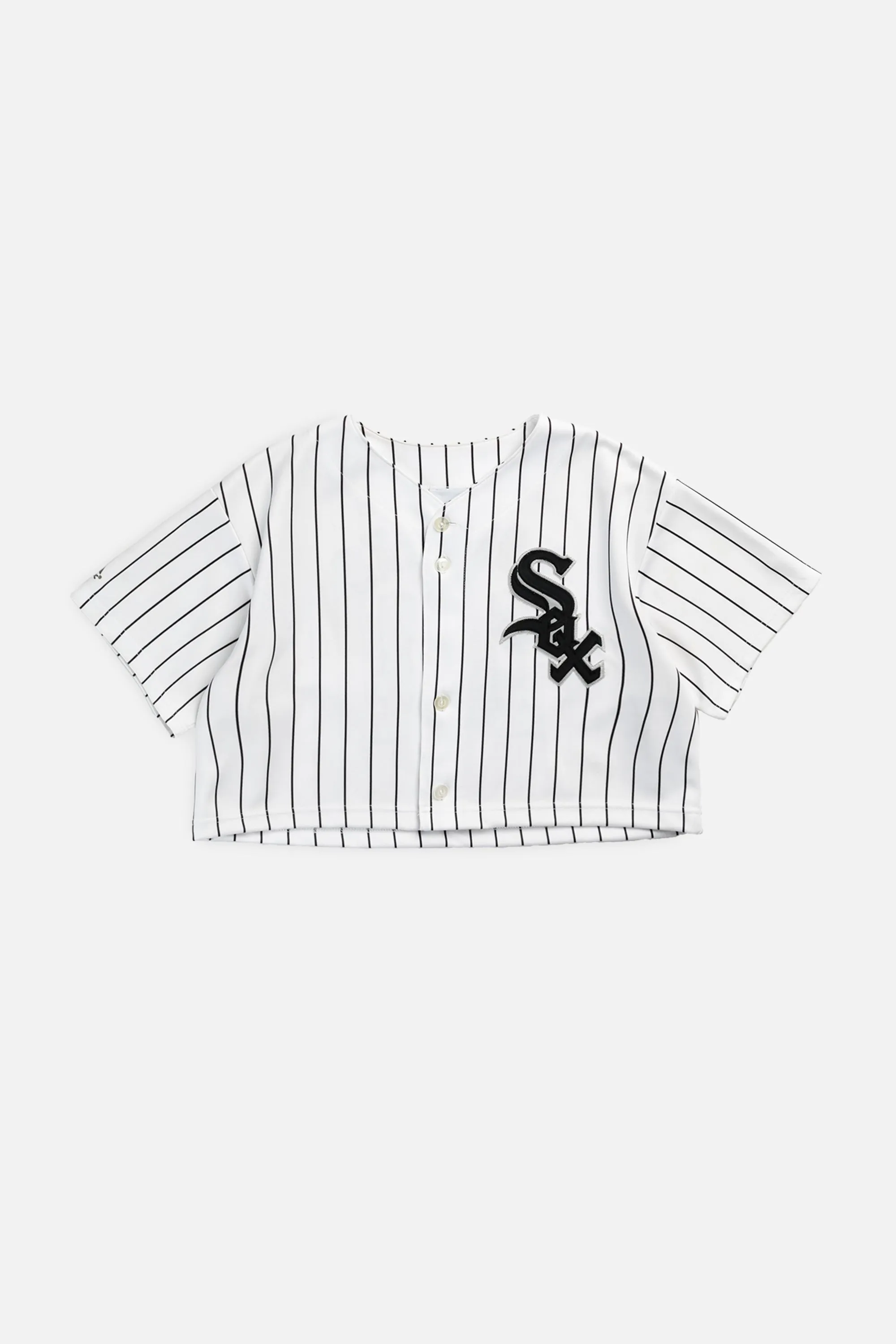 Rework Crop Chicago White Sox MLB Jersey - M Frankie
