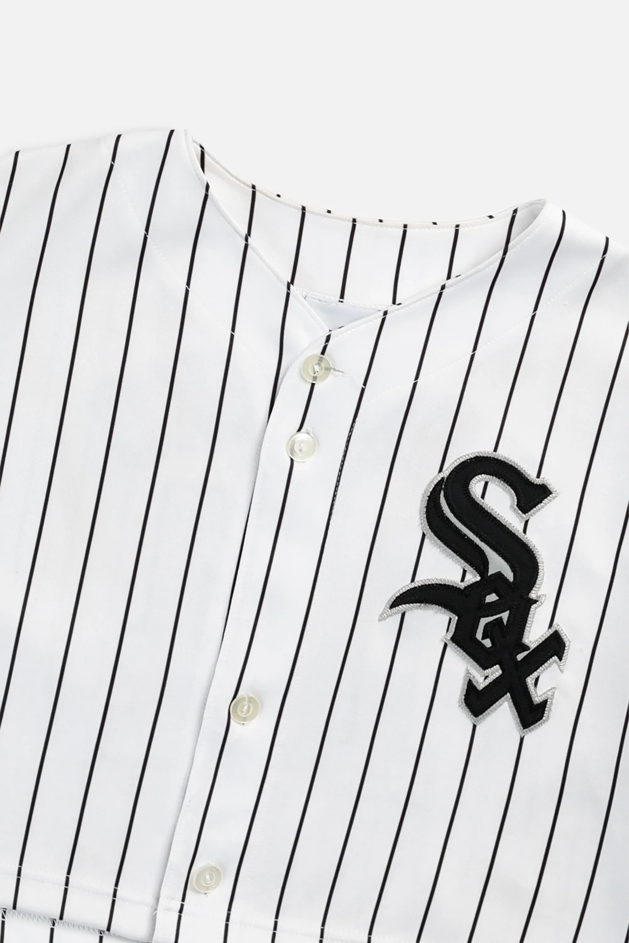 Rework Crop Chicago White Sox MLB Jersey - M Frankie