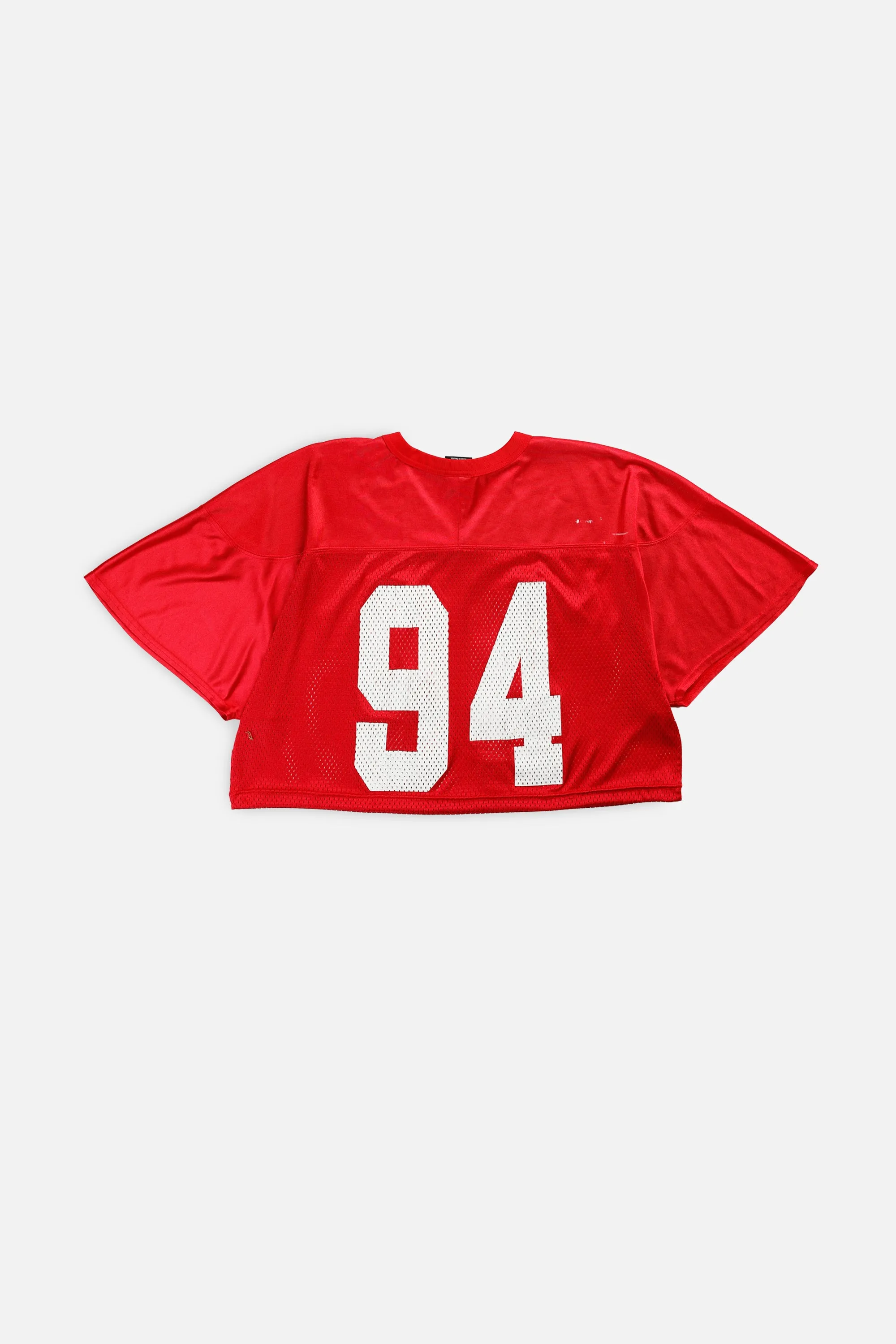 Rework Crop Nike Football Jersey - XXL Frankie