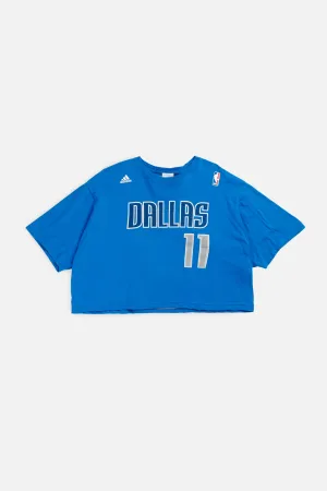 Rework Dallas Mavericks NBA Crop Tee - L Frankie