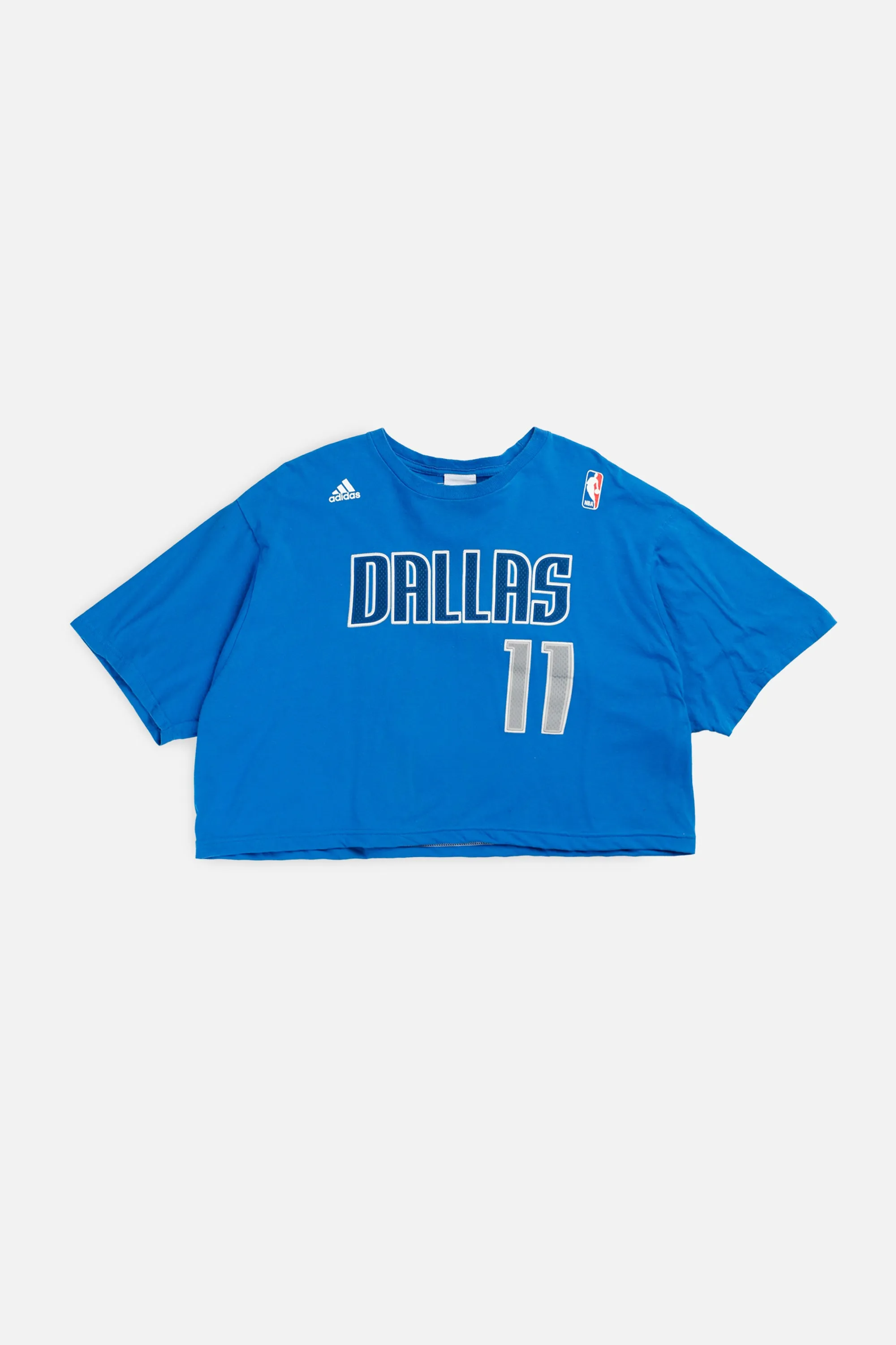 Rework Dallas Mavericks NBA Crop Tee - L Frankie