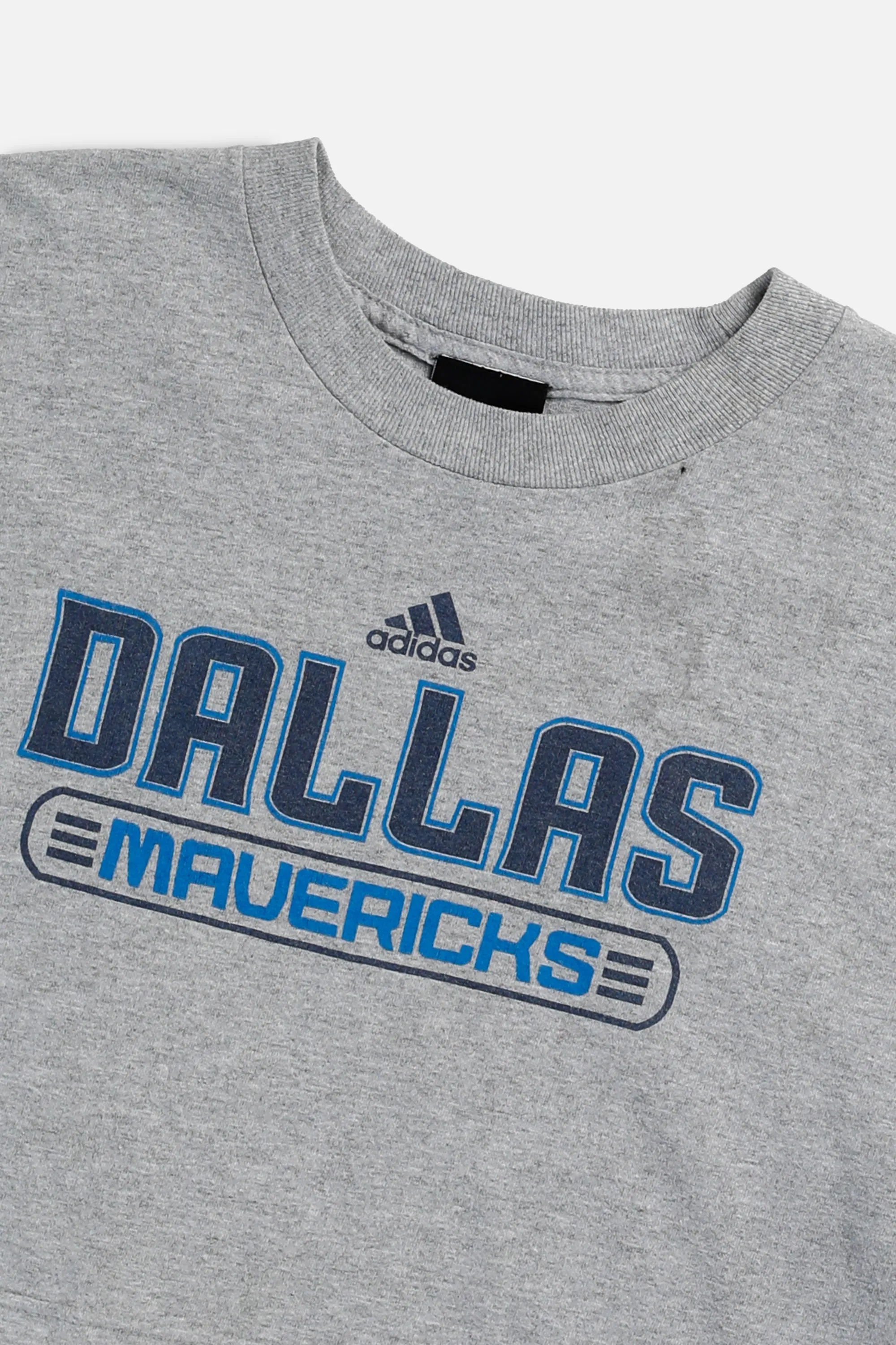 Rework Dallas Mavericks NBA Crop Tee - S Frankie