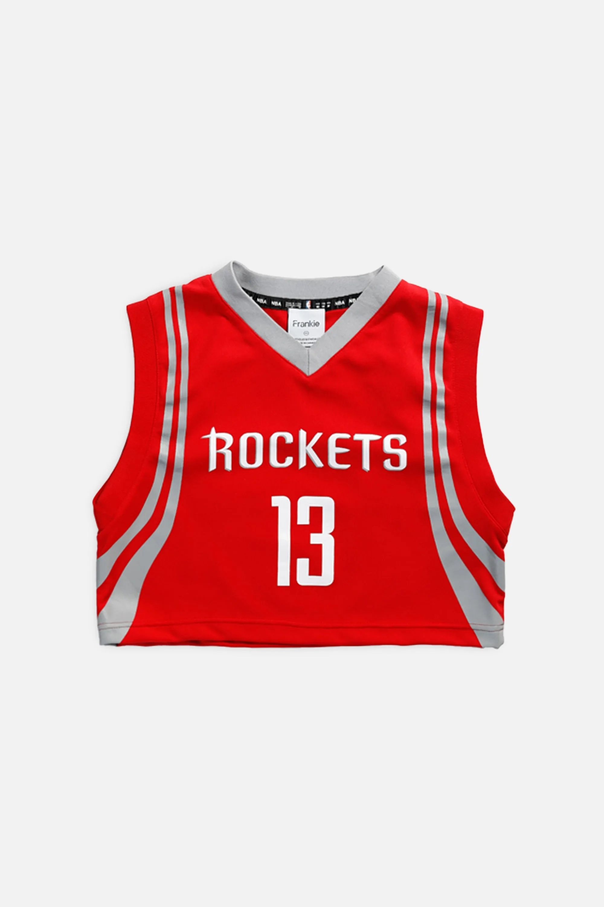Rework Houston Rockets NBA Crop Jersey - XS Frankie
