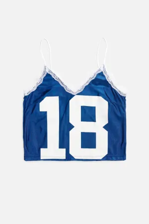 Rework Indianapolis Colts Lace Tank - M Frankie