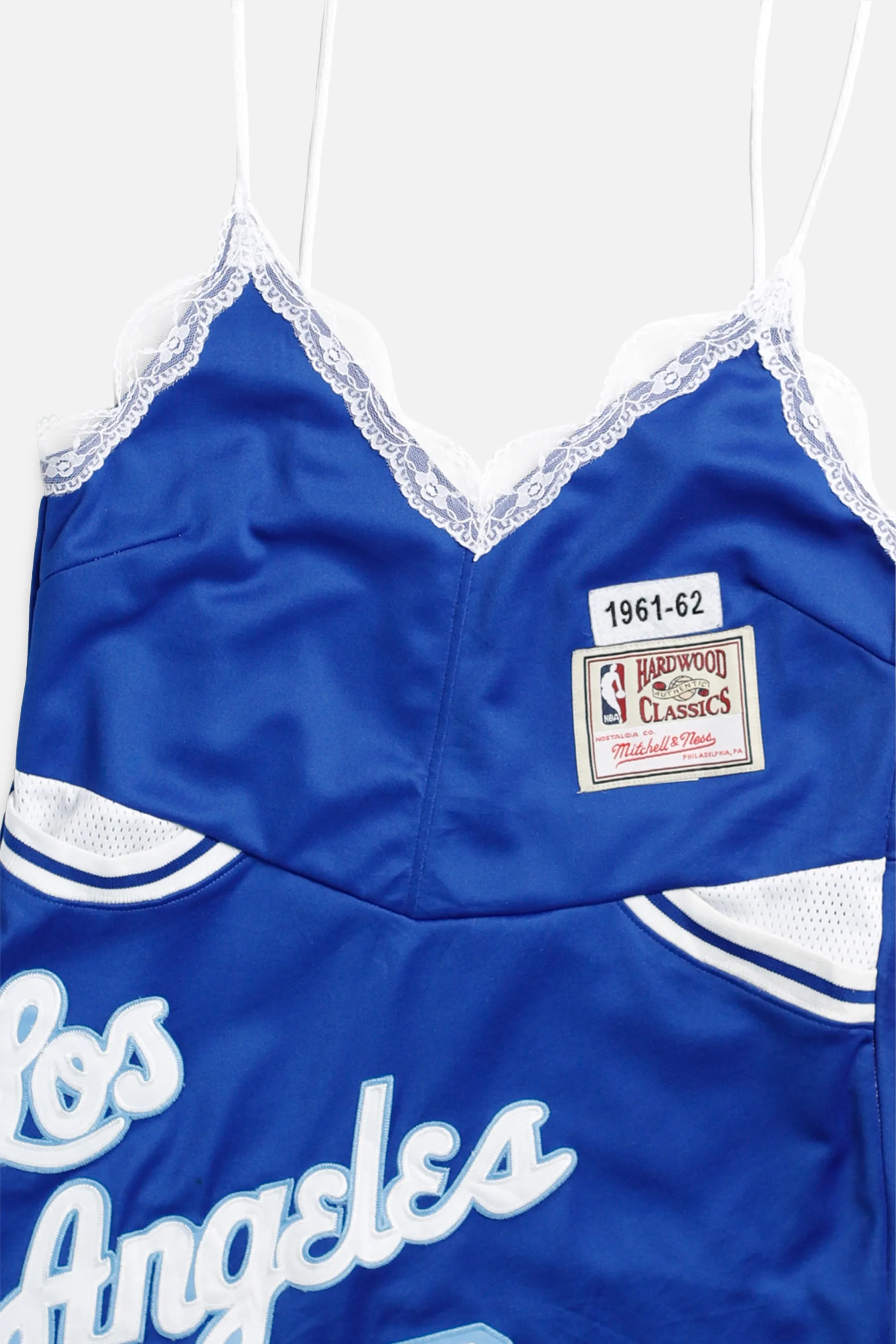 Rework LA Lakers NBA Lace Dress - M Frankie