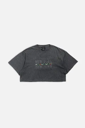 Rework New York Crop Tee - L Frankie