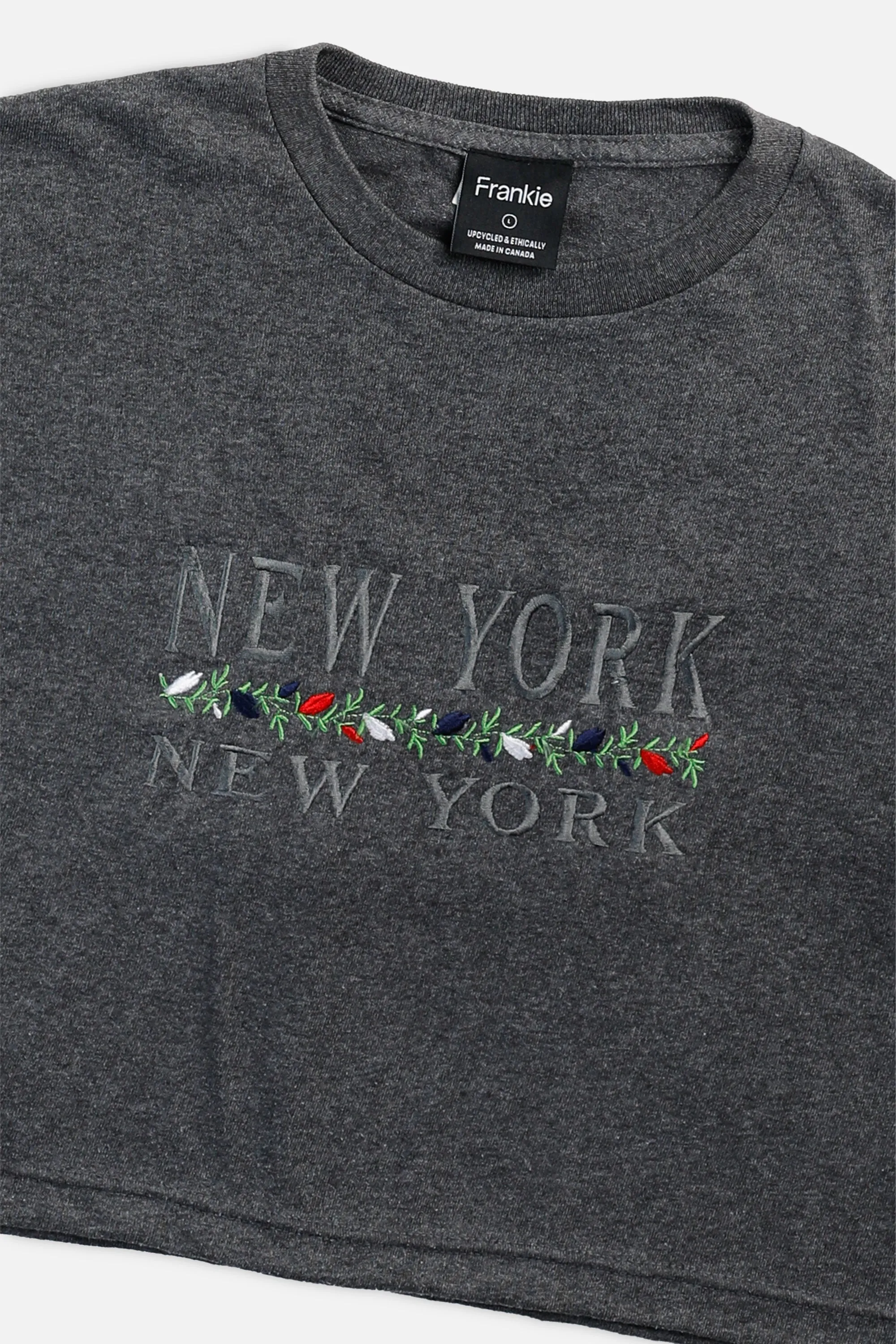 Rework New York Crop Tee - L Frankie