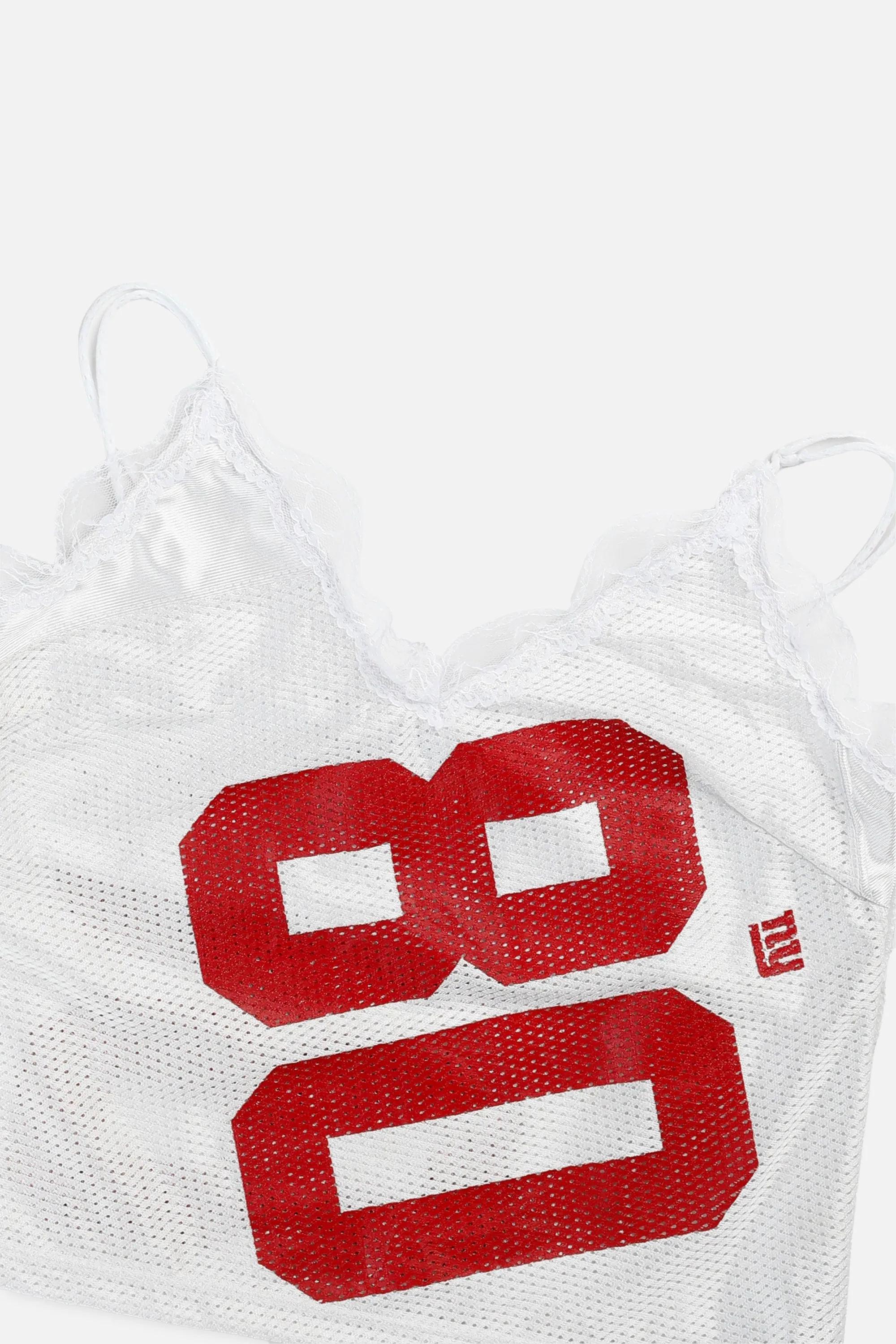 Rework NY Giants Lace Tank - M Frankie