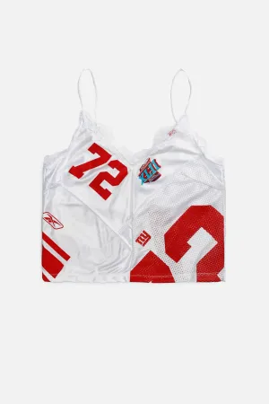 Rework NY Giants Lace Tank - M Frankie