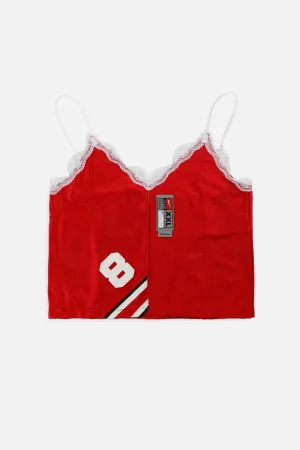 Rework Ohio State Buckeyes Lace Tank -L Frankie