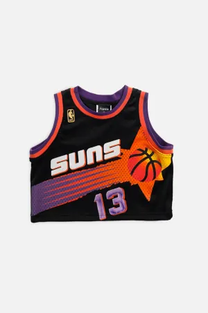 Rework Phoenix Suns NBA Crop Jersey - S Frankie
