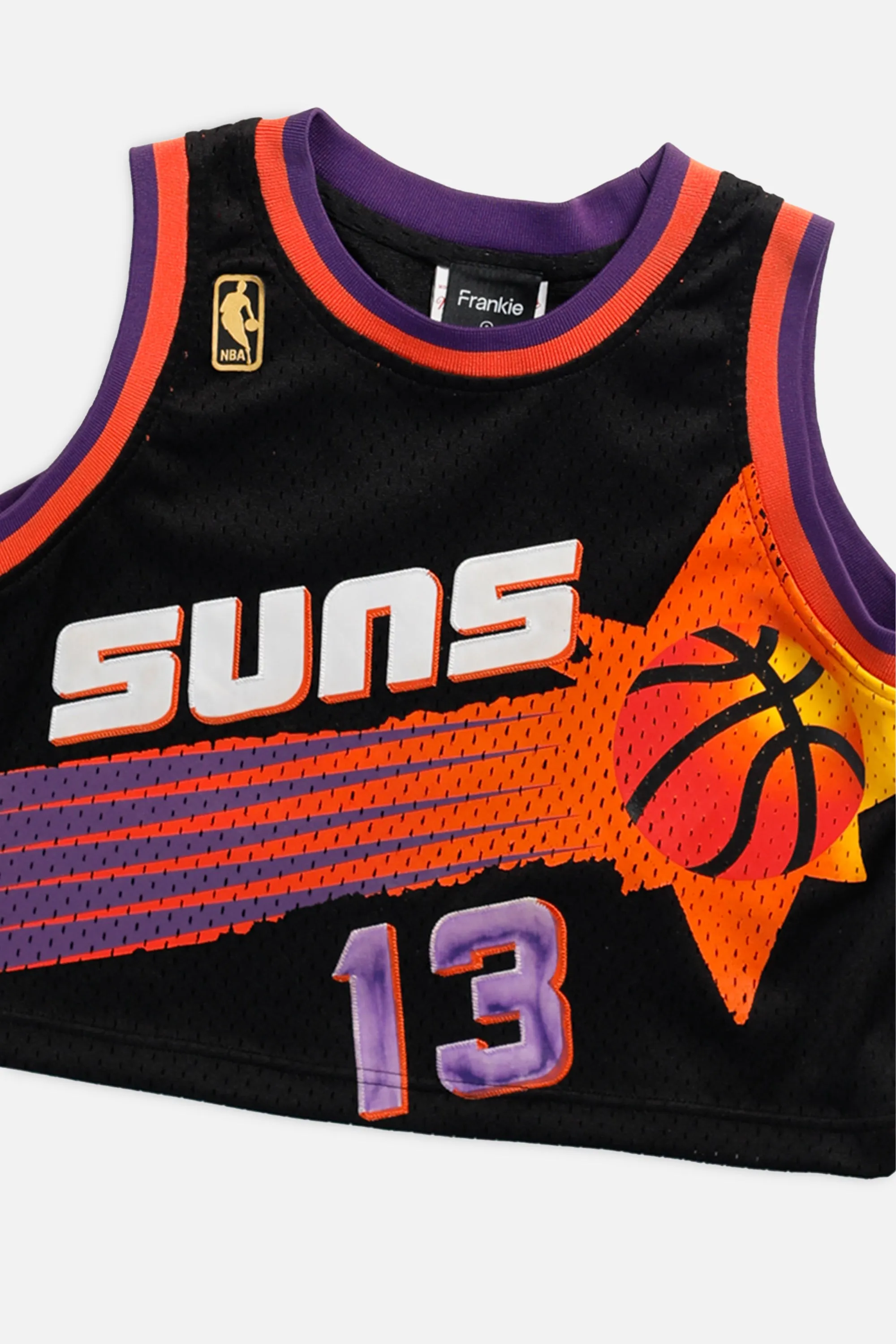 Rework Phoenix Suns NBA Crop Jersey - S Frankie