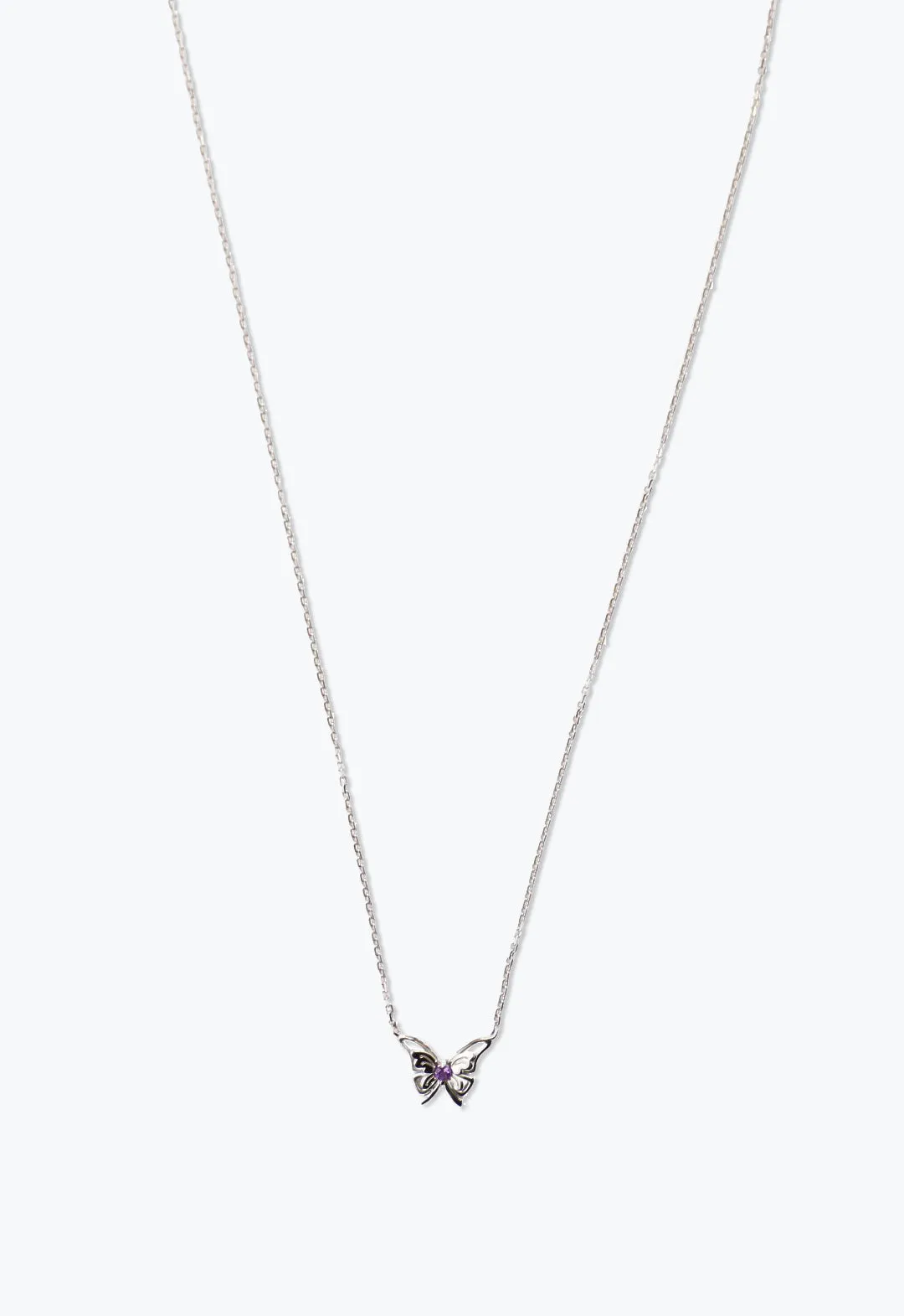 Ribbon Butterfly Necklace Annasui
