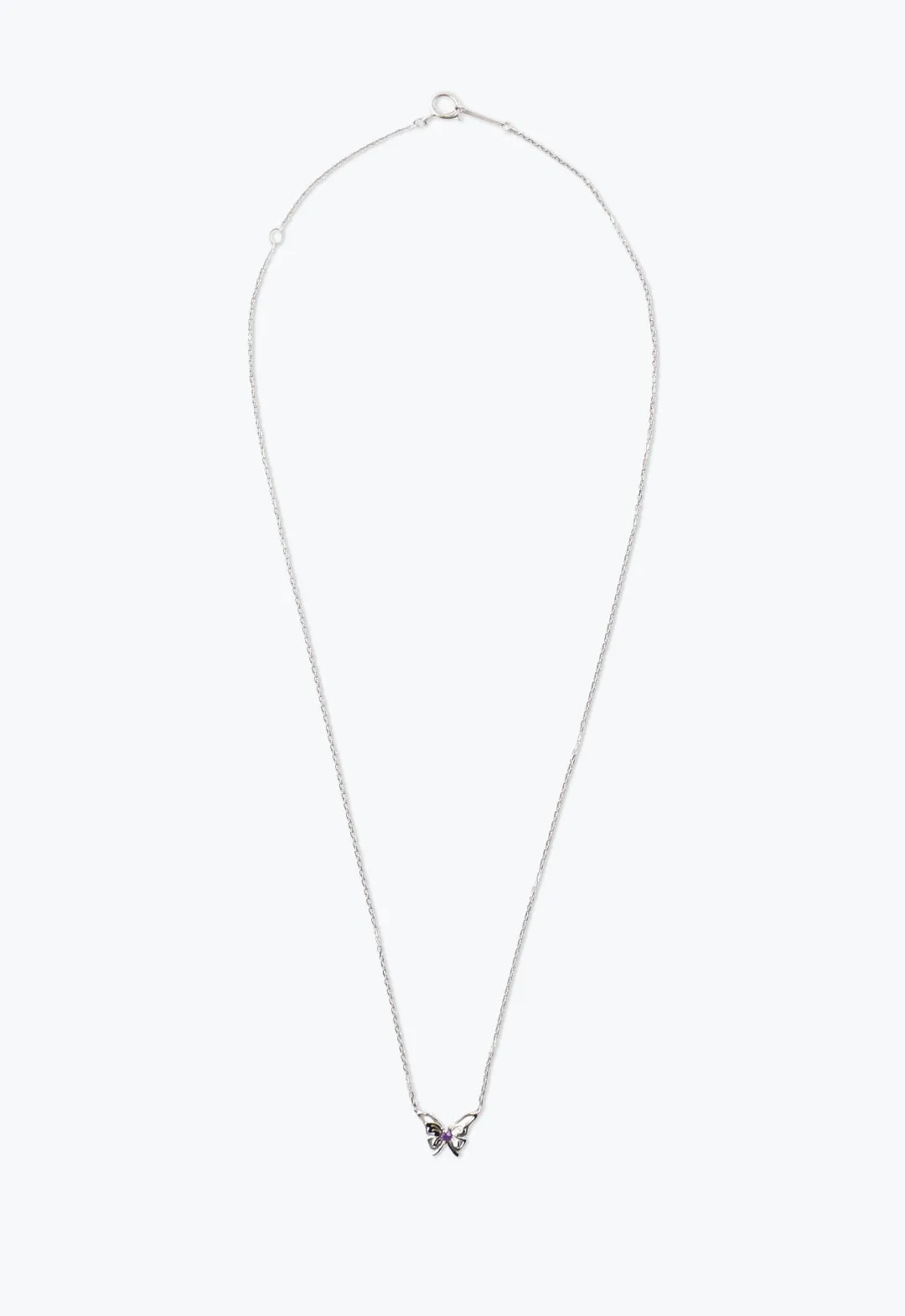 Ribbon Butterfly Necklace Annasui