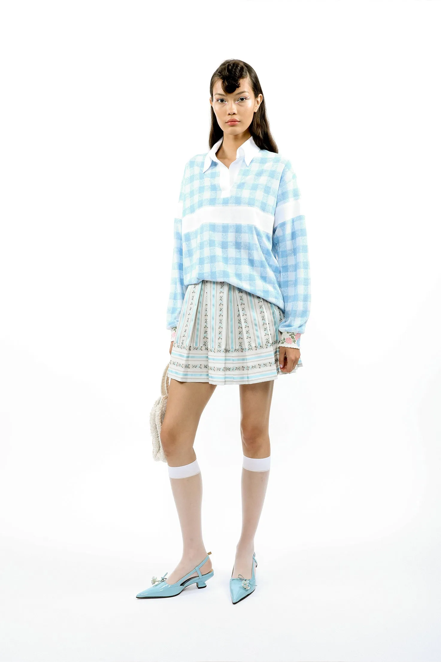 Ribbon Roses Skirt Annasui