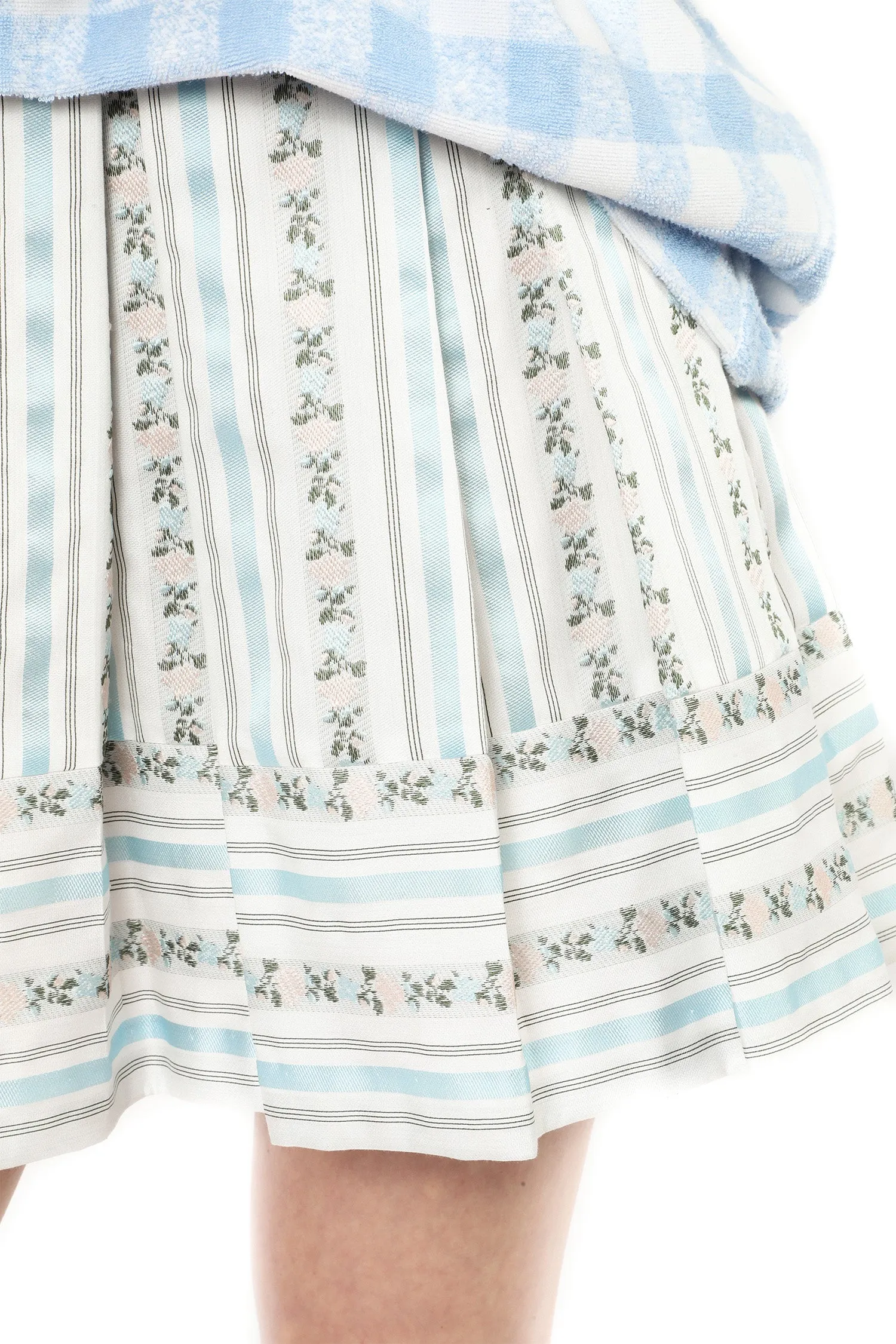Ribbon Roses Skirt Annasui