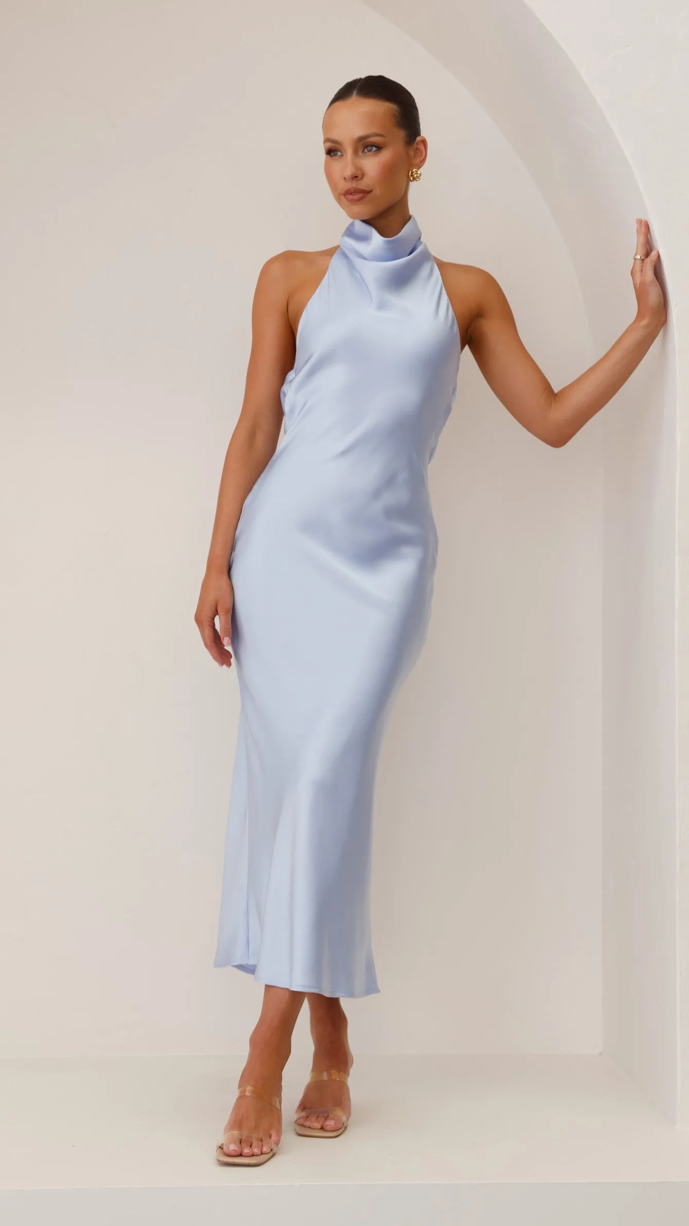 Rina Maxi Dress - Blue Billy J