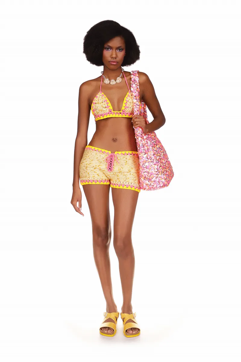 Rivera Crochet Set Marigold Annasui