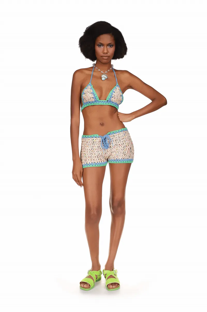 Rivera Crochet Set Marine Annasui