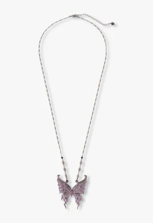 Rock & Roll Butterfly Necklace Annasui