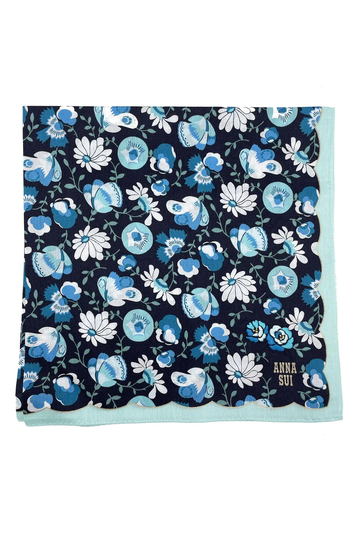 Rose Bouquet Handkerchief Annasui