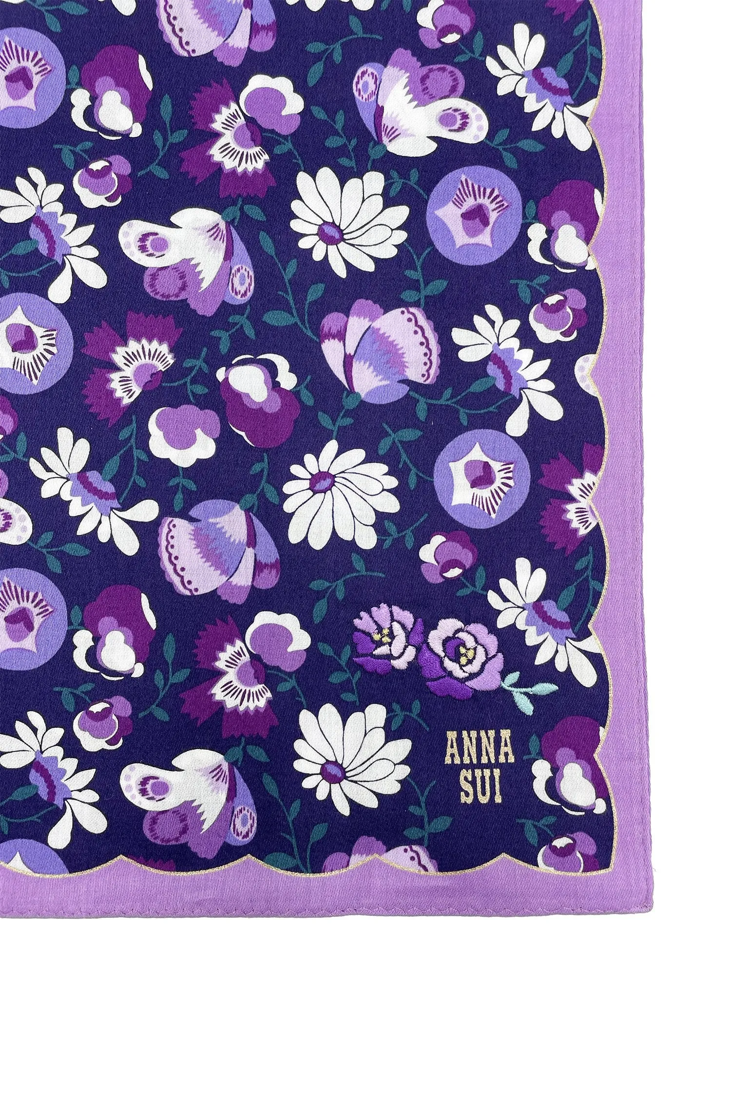 Rose Bouquet Handkerchief Annasui