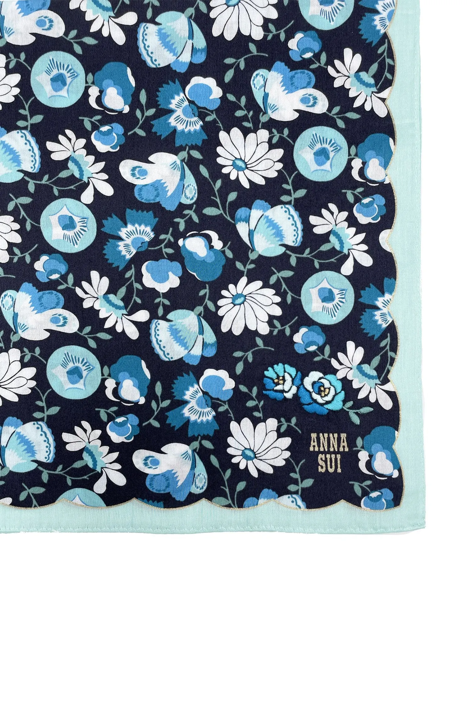 Rose Bouquet Handkerchief Annasui