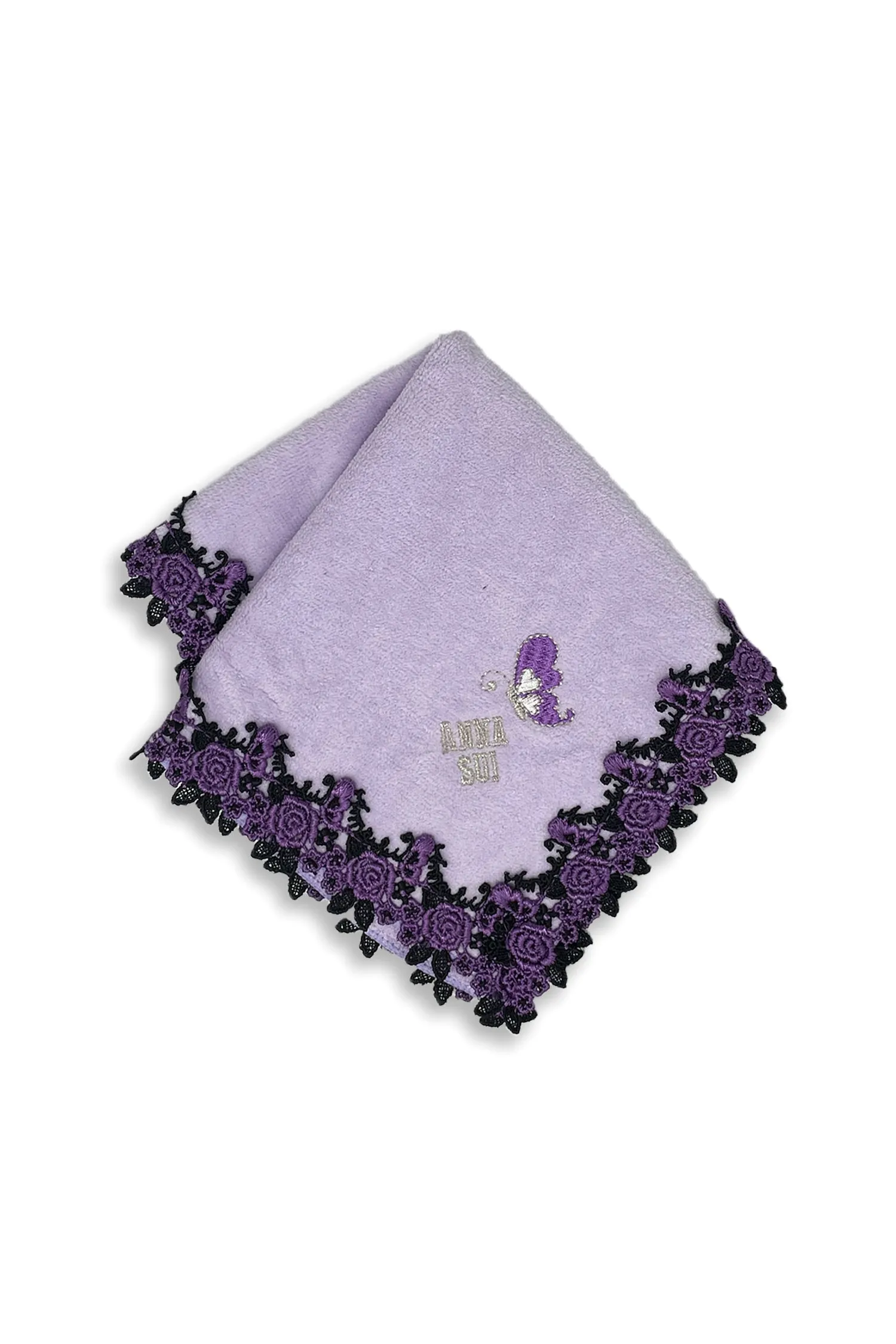 Rose Embroidery Washcloth Annasui